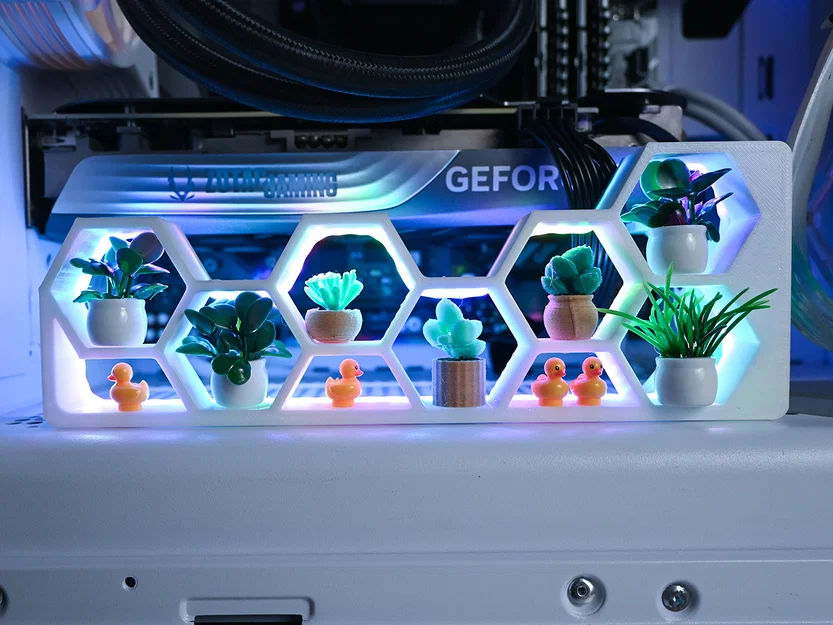 Giá đỡ GPU RGB hình lục giác - Image 1