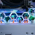Giá đỡ GPU RGB hình lục giác - Thumbnail 1