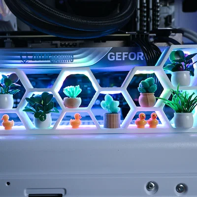 Giá đỡ GPU RGB hình lục giác