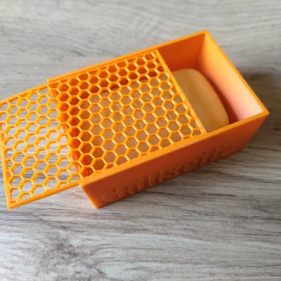 Hộp Đựng Xà Phòng Gallseife Thiết Kế Tổ Ong Thoáng Khí In 3D