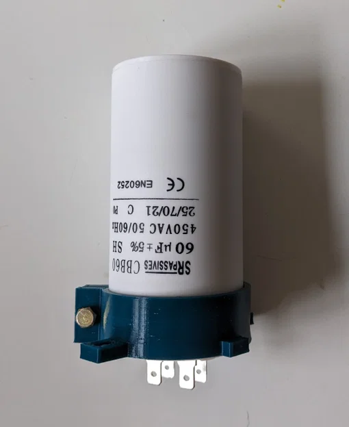 Đế kẹp tụ điện lắp dọc đường kính 50/51mm - Image 2