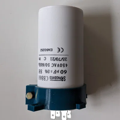Đế kẹp tụ điện lắp dọc đường kính 50/51mm