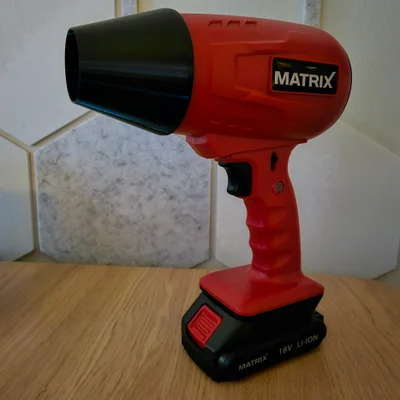 Bộ đầu thổi cho máy Matrix 18V (Đầu dẹt, nhỏ và tròn lớn)