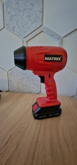 Bộ đầu thổi cho máy Matrix 18V (Đầu dẹt, nhỏ và tròn lớn) - Image 4