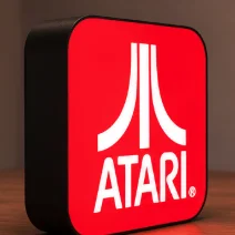 Hộp Đèn LED Atari Gaming | File STL In 3D Nhiều Màu