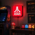 Hộp Đèn LED Atari Gaming | File STL In 3D Nhiều Màu - Thumbnail 3