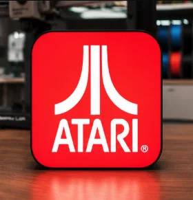 Hộp Đèn LED Atari Gaming | File STL In 3D Nhiều Màu - Image 4