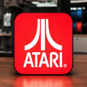 Hộp Đèn LED Atari Gaming | File STL In 3D Nhiều Màu