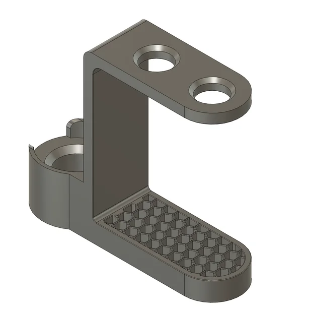 Giá đỡ bàn chải đánh răng họa tiết lục giác in 3D độc đáo - Image 2