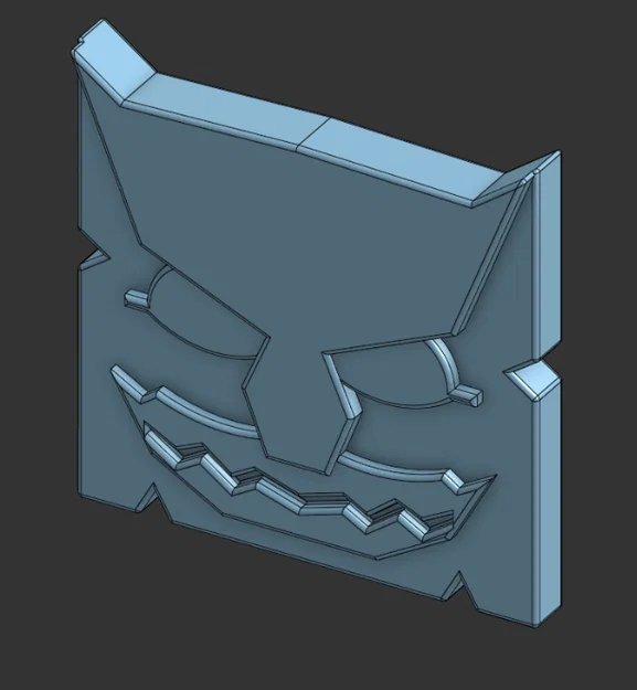 Mô hình 3D nhân vật Vortrox trong Geometry Dash siêu nét - Image 1