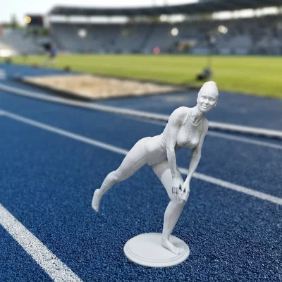 Sportswoman - Mô hình nữ vận động viên cho in 3D