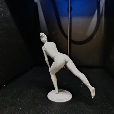 Sportswoman - Mô hình nữ vận động viên cho in 3D