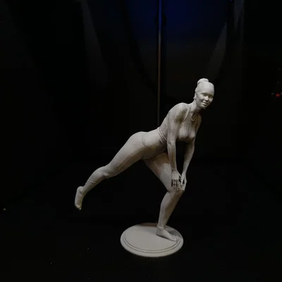 Sportswoman - Mô hình nữ vận động viên cho in 3D
