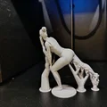 Sportswoman - Mô hình nữ vận động viên cho in 3D - Thumbnail 6