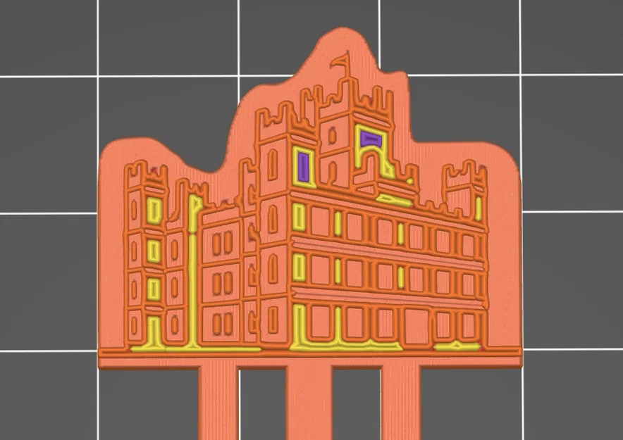 Đánh dấu trang (Bookmark) Lâu đài Highclere - Downtown Abbey - Image 2