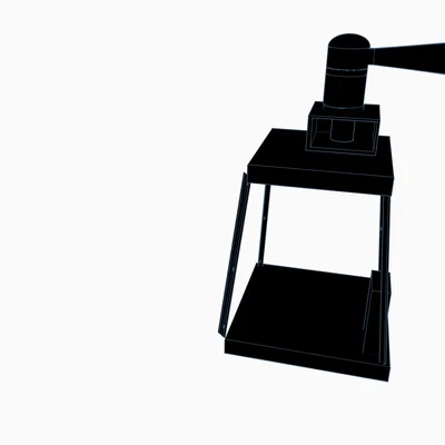 Mô hình còi báo động (Siren) thiết kế dạng module 3D