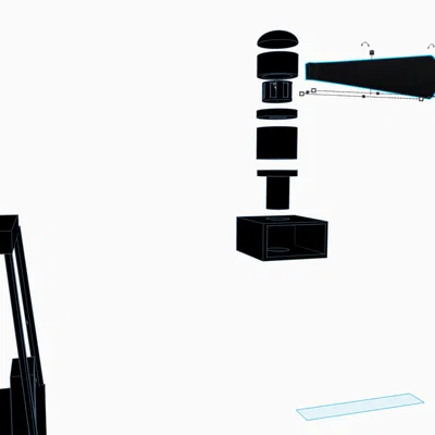 Mô hình còi báo động (Siren) thiết kế dạng module 3D