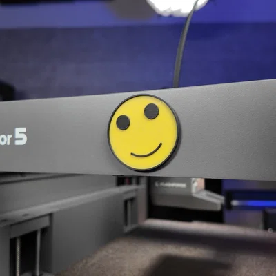 Mô hình Smiley - Mặt cười trang trí in 3D vui nhộn, dễ thực hiện