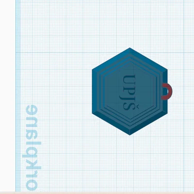Móc khóa logo UPJŠ
