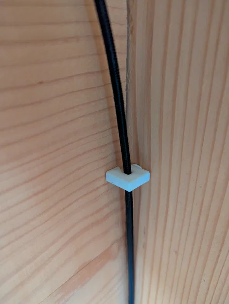 Kẹp giữ dây cáp dán tường tối giản - Image 4