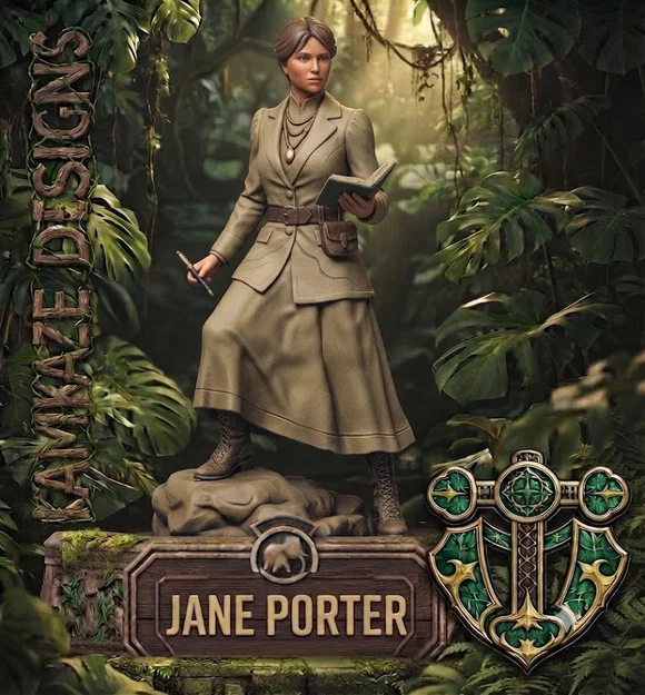 Tượng mô hình lấy cảm hứng từ nhân vật Jane Porter - Image 1
