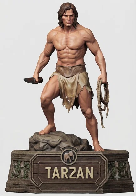 Tượng lấy cảm hứng từ Tarzan - Image 2
