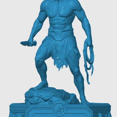 Tượng lấy cảm hứng từ Tarzan