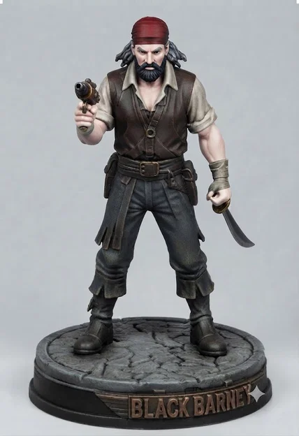 Tượng Buck Rogers lấy cảm hứng từ Black Barney - Image 2