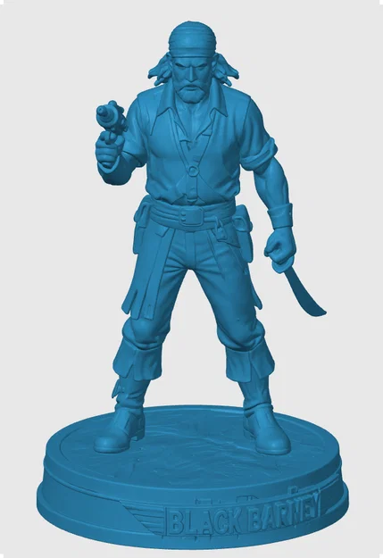Tượng Buck Rogers lấy cảm hứng từ Black Barney - Image 3