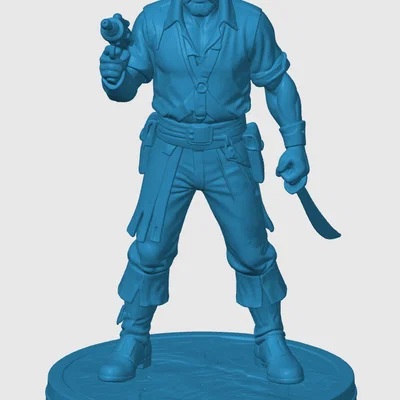 Tượng Buck Rogers lấy cảm hứng từ Black Barney