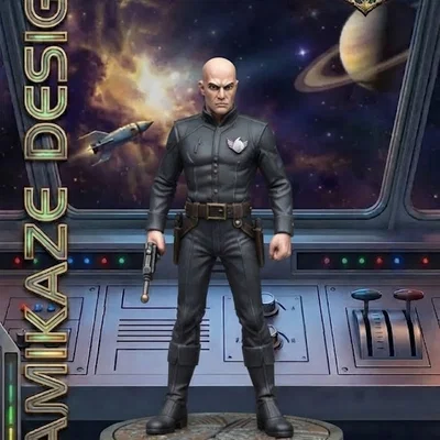 Tượng mô hình Kane lấy cảm hứng từ Buck Rogers
