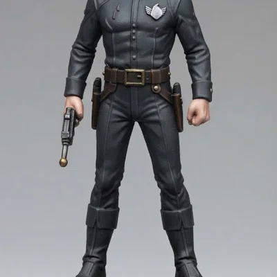 Tượng mô hình Kane lấy cảm hứng từ Buck Rogers