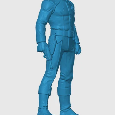 Tượng mô hình Kane lấy cảm hứng từ Buck Rogers