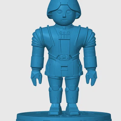 Tượng Twiki lấy cảm hứng từ Buck Rogers