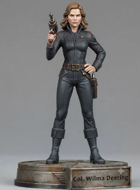 Tượng mô hình Col. Wilma Deering (Buck Rogers) - Image 2