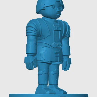 Tượng Twiki lấy cảm hứng từ Buck Rogers