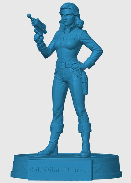 Tượng mô hình Col. Wilma Deering (Buck Rogers) - Image 4