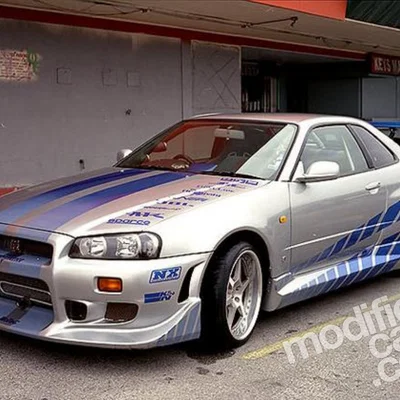Mâm RC Drift 1:10 Skyline R34 Fast&Furious2