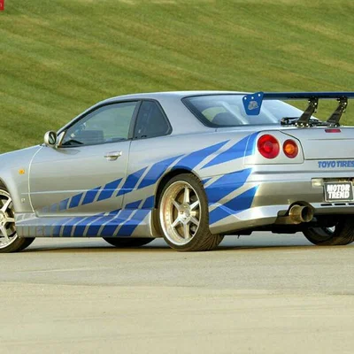 Mâm RC Drift 1:10 Skyline R34 Fast&Furious2