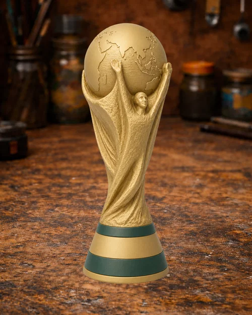Mô hình cúp vô địch FIFA World Cup 2026 3D ấn tượng - Image 1