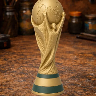 Mô hình cúp vô địch FIFA World Cup 2026 3D ấn tượng