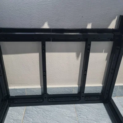 Chi tiết gia cố thanh giằng cho khung bao kín Modular 3D