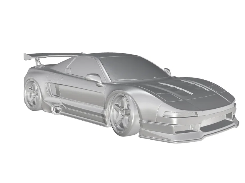 Mô hình 3D Honda NSX Type R 1992-1995 Racing đầy phong cách - Image 2