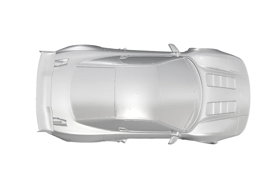 Mô hình 3D Honda NSX Type R 1992-1995 Racing đầy phong cách - Image 3
