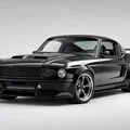 Mô hình Ford Mustang Fastback 1965-1968 phong cách đua cho in 3D - Thumbnail 1