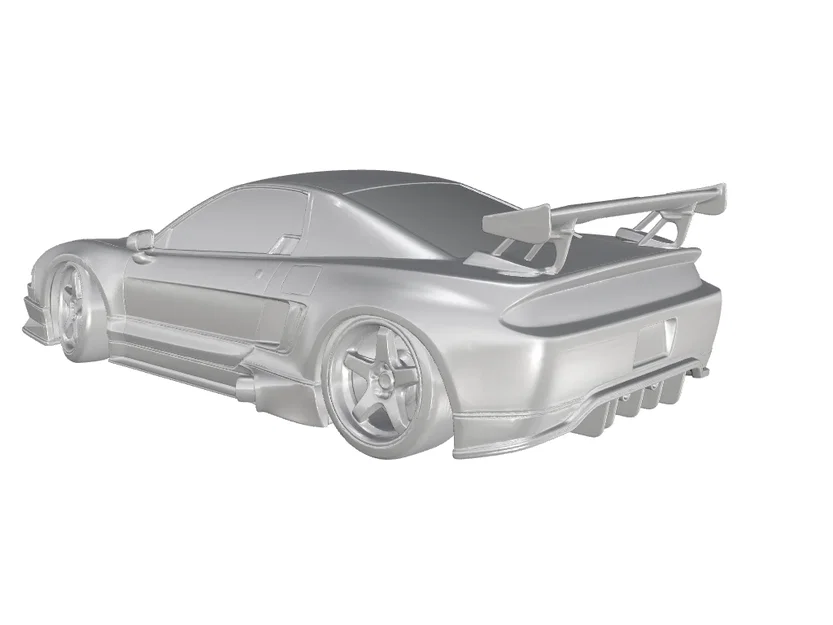 Mô hình 3D Honda NSX Type R 1992-1995 Racing đầy phong cách - Image 5