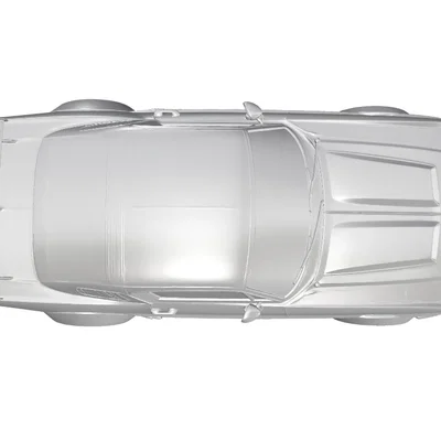Mô hình Ford Mustang Fastback 1965-1968 phong cách đua cho in 3D