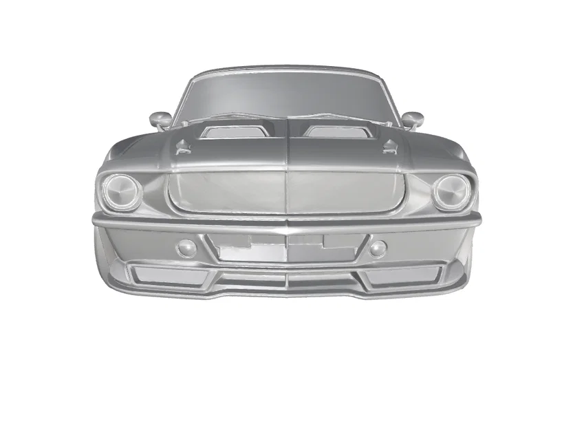 Mô hình Ford Mustang Fastback 1965-1968 phong cách đua cho in 3D - Image 5