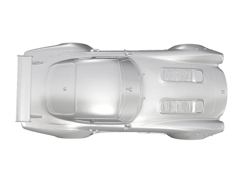 Mô hình in 3D xe đua cổ điển FIAT 8V Supersonic Ghia 1953 - Image 3