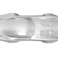 Mô hình in 3D xe đua cổ điển FIAT 8V Supersonic Ghia 1953 - Thumbnail 3